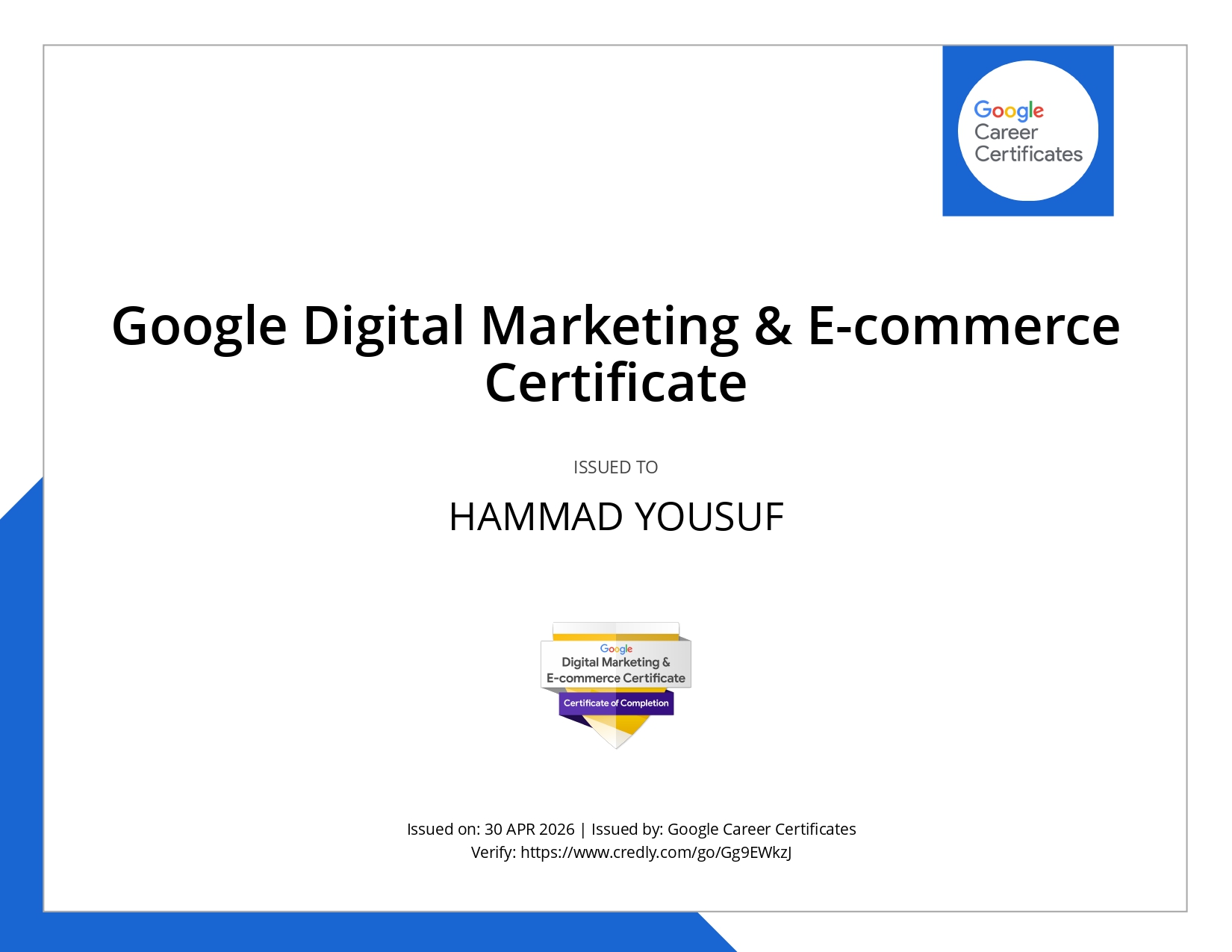 Digital Marketing & E-commerce